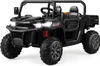 GOPLUS Kinder Elektroauto, 2-Sitzer Kinderauto mit Kippbett Produktbild-Vorschau 1