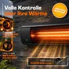 TRESKO infrarood warmtestraler, 2000 W, met Productafbeelding-voorbeeld 8