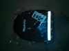 A black tool bag with a reflective strip, inside clear plastic packaging. Anteprima dell’immagine prodotto