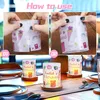 12 Windlicht Tischdeko Einschulung Mädchen, Deko Produktbild-Vorschau 6