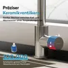 doporro Wasserfall Wasserhahn Küche Hochdruck mit 3 Produktbild-Vorschau 4
