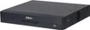 A black Dahua NVR device is shown from a diagonal angle against a white background. Produktbild-Vorschau