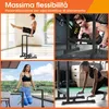 DH FitLife Barres de Dips Réglables (100-130 cm, 9 Niveaux) Voir les images du produit 7