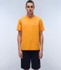 Herren T-Shirt Orange: Kurzarm, Regular Fit, Rundhals, mit Produktbild-Vorschau 3