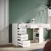 SONNI Schminktafel met opgedeelde lades en zijdelingse Productafbeelding-voorbeeld 2