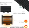 doporro Radiateur de Salle de Bain Sèche-Serviette 100x60cm Voir les images du produit 5