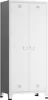 Armoire 'Hankasalmi' acier 180 x 90 x 40 cm blanc Voir les images du produit 4