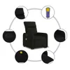 CLORIS Massagesessel mit Aufstehhilfe Schwarz Stoff - Produktbild-Vorschau 7