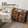 Commode HOKEEPER, commodes à 6 tiroirs en tissu, meuble de Voir les images du produit 2