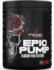 A black tub of dietary supplement with a graphic of a skull and veins on the front. Produktbild-Vorschau