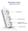 helos Steckdosenleiste CLASSIC, 3-fach, weiß, 1,5m, ohne Produktbild-Vorschau 3