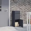 vidaXL Paketdrop-Box mit Speicher Anthrazit 41 x 38 x 103 Produktbild-Vorschau 2