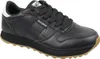 A black Skechers sports shoe is shown from the side against a white background. Produktbild-Vorschau