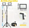 UISEBRT LED-Strahler 2×100W Doppel-LED, Baustellenlampe, Produktbild-Vorschau 2