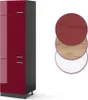 Kühlumbauschrank Vicco R-Line Rot Hochglanz 60 cm, Model Produktbild-Vorschau 6