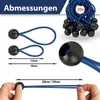 Élastiques de serrage avec boule Lot de 20 Bleu 18 cm Voir les images du produit 8