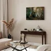 Italienischer Leinwand Leinwandbild - Morning in a Pine Produktbild-Vorschau 3