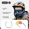 ROCKBROS Kinder Fahrradbrille polarisiert UV400 Weiß mit Produktbild-Vorschau 9