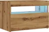 vidaXL TV-Schrank mit LED-Leuchten Artisan-Eiche 60x35x40 Produktbild-Vorschau 4