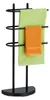 Relaxdays Handtuchständer, 3 Stangen, Metall, HxBxT 83 x 39 Produktbild-Vorschau 1