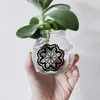 25 Vintage Mandala Aufkleber für Glas, Vase, Fenster Produktbild-Vorschau