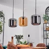 Pernate Hängelampe aus Metall/Glas in Produktbild-Vorschau 2