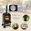 Zewnętrzny piec do pizzy KOMFOTTEU, 2 poziomy, 200 ℃-350 ℃, Podgląd zdjęcia produktu 3