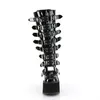 SWING-815WC Damen Boots von DemoniaCult, Schwarz Lack , EU Produktbild-Vorschau 2