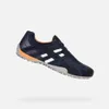 Geox Snake: Heren sneakers/slippers, blauw, voor casual Productafbeelding-voorbeeld 46