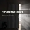 Faltvorhang blickdicht, 201x180 cm, weiß, selbstklebend, mit Magnet Anteprima dell’immagine prodotto