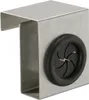 A stainless steel kitchen hook with a black rubber insert. Anteprima dell’immagine prodotto