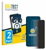 A product packaging with a screen protector and a phone. Produktbild-Vorschau