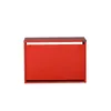 A red shoe cabinet against a white background. Voir les images du produit