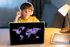 MuchoWow® Laptop Aufkleber Sticker Cover Weltkarte - Produktbild-Vorschau 3