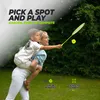 VirtuFit 2-in-1 tragbares Badminton- und Tennis-Set – Produktbild-Vorschau 2