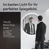 Badspiegel rund TALOS black oros  Ø 100 cm - runder Produktbild-Vorschau 5