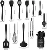 MODFU Küchenhelfer-Set, 12-teilig, Silikon-Kochutensilien, Produktbild-Vorschau 2