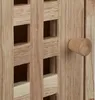 Armoire murale Relaxdays, noyer, 2 compartiments, fermeture Voir les images du produit 7
