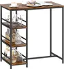 HOMCOM Table de bar mange-debout table haute de cuisine Voir les images du produit 1