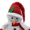 Close-up of a decorative snowman figure. Voir les images du produit
