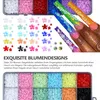 3D Blume Nägel Charms Set, 18 Farben Blume Nail Art Charms Produktbild-Vorschau 5