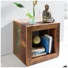 WOHNLING Beistelltisch Kalkutta 45 x 45 x 35 cm Massivholz Produktbild-Vorschau 8