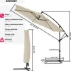Slnečník Ciccio Ø 350 cm so strieškou proti vetru Náhľad obrázku produktu 7
