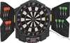 HOMCOM Elektronische Dartscheibe Dartboard Set mit Türen – Produktbild-Vorschau 11