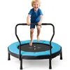 COSTWAY Ø102cm detská trampolína, fitness trampolína s Náhľad obrázku produktu 1
