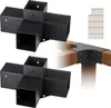 VEVOR 2er-Set Pfostenverbinder aus 2 mm dicken Stahlplatten Produktbild-Vorschau 1