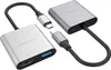 Hyper Drive HD259A-GRAY 4k HDMI 3-in-1 USB-C Hub Spacegrau Produktbild-Vorschau 2