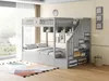 Poschodová posteľ 140 x 200 cm s hydraulicky otváranou Náhľad obrázku produktu 14