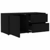 Mobile TV nero 80x34x36 cm materiale legno Anteprima dell’immagine prodotto 6