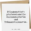 Mr. & Mrs. Panda Grußkarte Spruch Pflegemutter Heldin - Produktbild-Vorschau 1